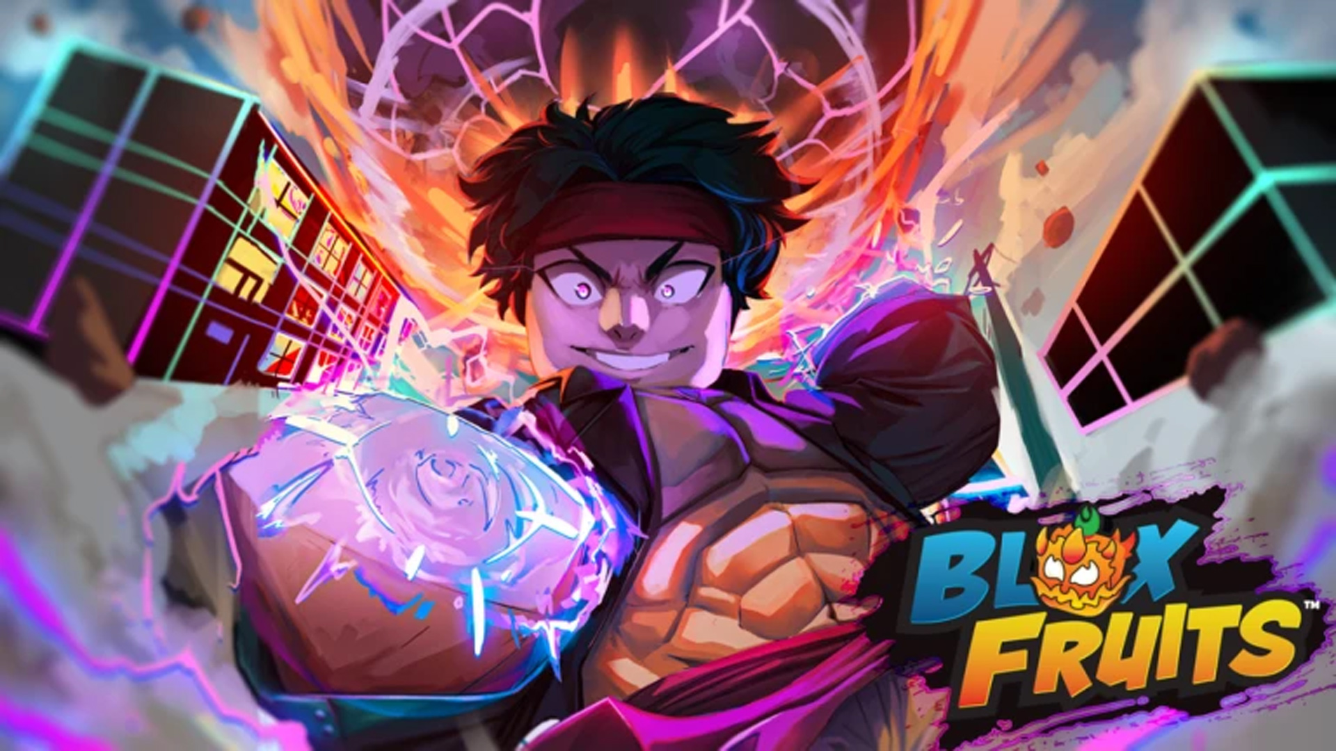 Discovery splash banner for Fruity Blox Discord server