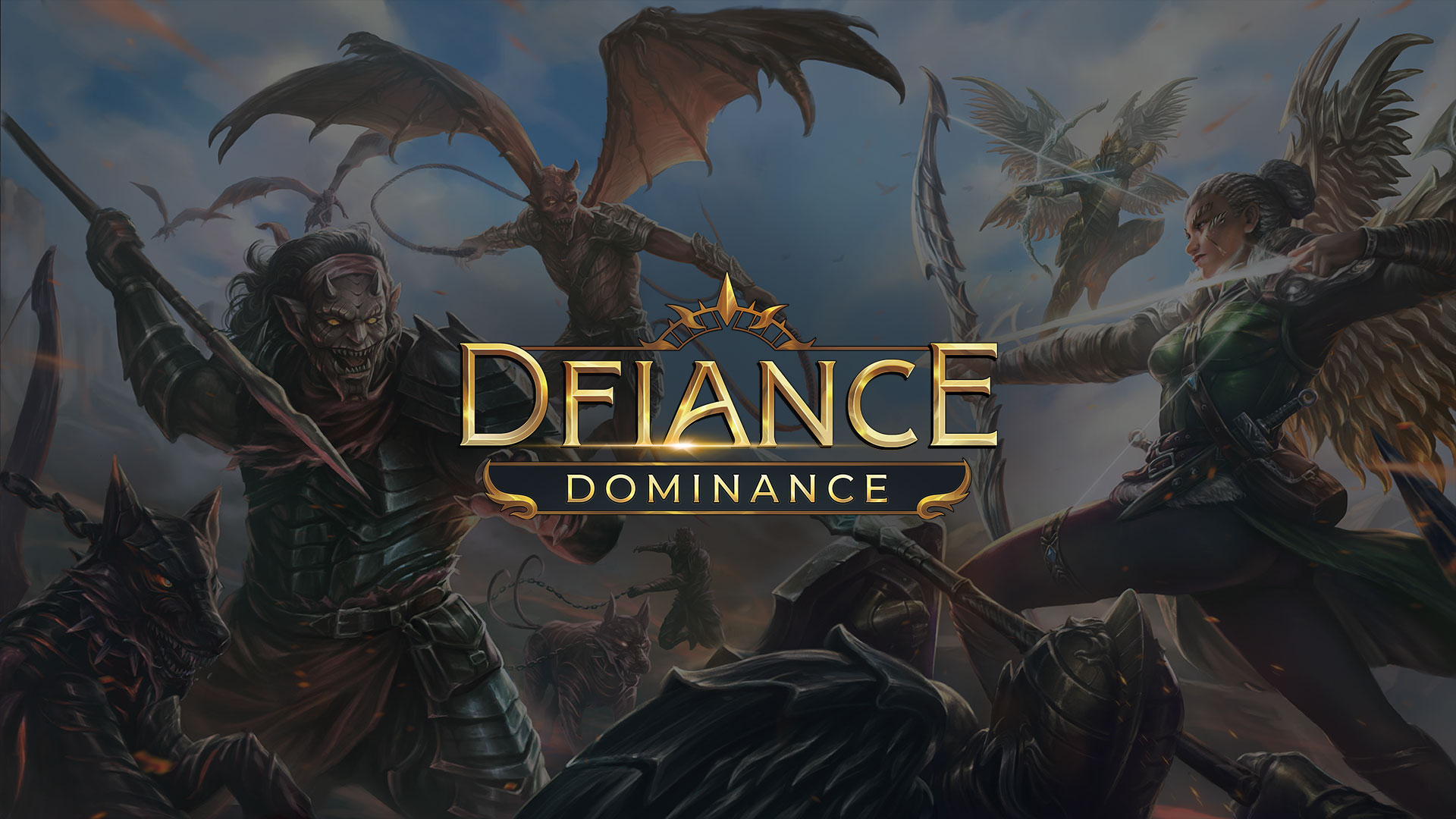 Discovery splash banner for Dfiance: Dominance Discord server